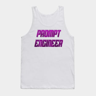 Ai art Prompt engineer Tank Top